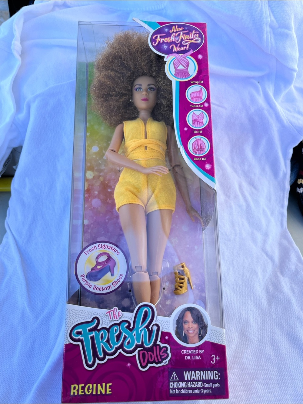 Regine Fashion Doll - Yellow Outfit